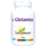 L-glutamina polvo (100 g) Sura Vitasan