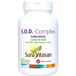 S.O.D. Complex 30 cápsulas SuraVitasan