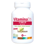 Vitamina D3 2500ui 60perlas SuraVitasan